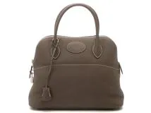 HERMES エルメス 2WAY バッグ ボリード31 エトゥープ/SV トリヨン