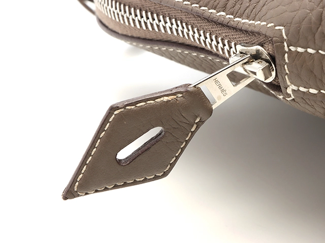 HERMES　エルメス　2WAY バッグ　ボリード31　エトゥープ/SV　トリヨンクレマンス　A刻印（2017年頃製造）【471】　RE