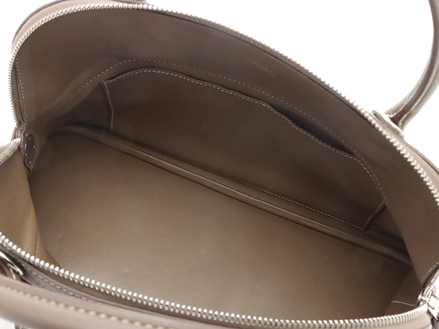 HERMES　エルメス　2WAY バッグ　ボリード31　エトゥープ/SV　トリヨンクレマンス　A刻印（2017年頃製造）【471】　RE