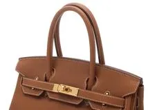 HERMES　エルメス　ハンドバッグ　バーキン30　ゴールド　GP金具　トゴ　B刻印・2023年頃製造【472】HA