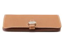 HERMES エルメス 財布 ドゴンコンパクト ゴールド トリヨンクレマンス