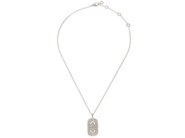 BVLGARI ブルガリ パレンテシ オープンワーク ネックレス WG