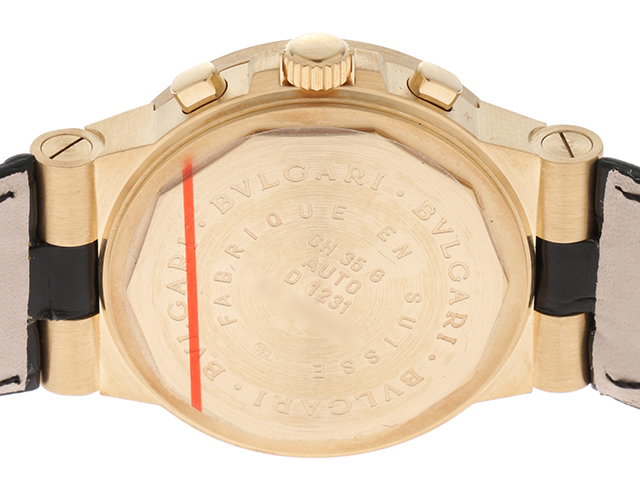 BVLGARI ブルガリ ディアゴノ スポーツ CH35G K18イエロー