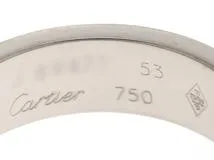Cartier　ｶﾙﾃｨｴ　WG　ﾎﾜｲﾄｺﾞｰﾙﾄﾞ　ﾗﾌﾞﾘﾝｸﾞ　53号　【430】