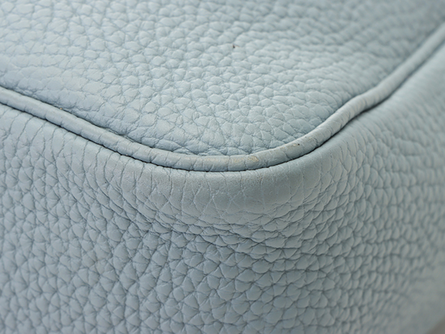 HERMES　エルメス　マサイカット40　ショルダーバッグ　シエル　シルバー金具【472】RKT