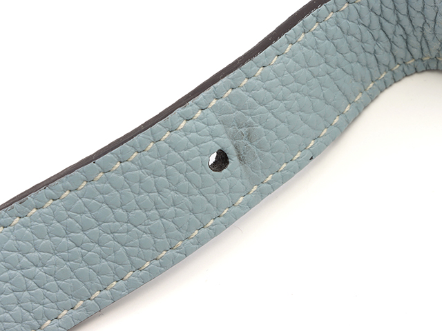 HERMES エルメス マサイカット40 ショルダーバッグ シエル