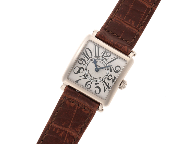 FRANCK MULLER フランク・ミュラー マスタースクエア 6002SQZ WG/革