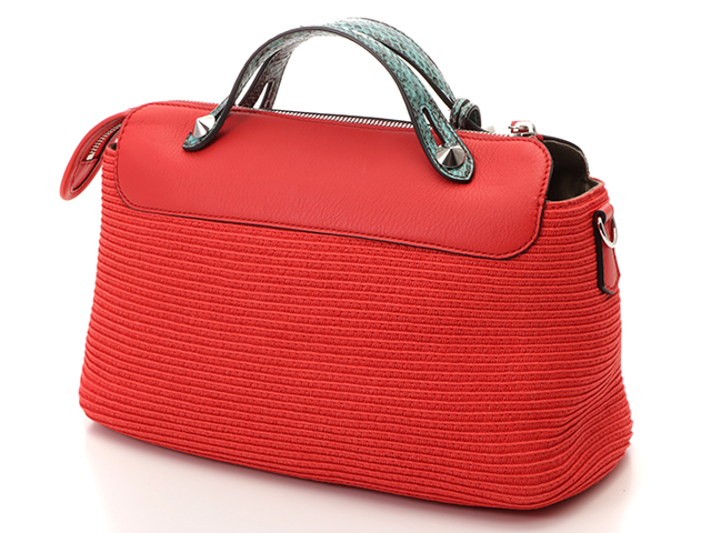 FENDI フェンディ バッグ 2wayショルダー バイザウェイ レッド