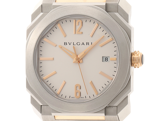 ブルガリ オクト 腕時計 BVS-BGO38WSPGD  2年