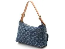 LOUIS VUITTON ルイ・ヴィトン バギーＰＭ ショルダーバッグ モノグラム・デニム ブルー M95049【430】2143200407885  の購入なら「質」の大黒屋（公式）