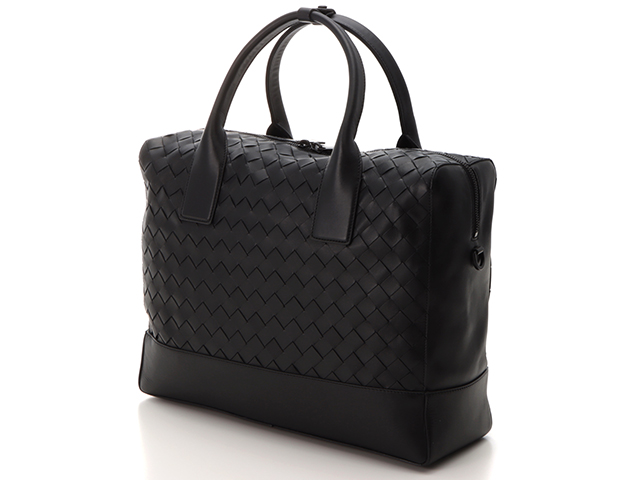 BOTTEGA VENETA ボッテガ・ヴェネタ イントレチャ-ト 2wayショルダーバッグ ブリーフケース ブラック カーフ【430】2143200414838 を安く販売 【BOTTEGA VENETA】2way ハンドバッグ モノグラム ハンドバッグ