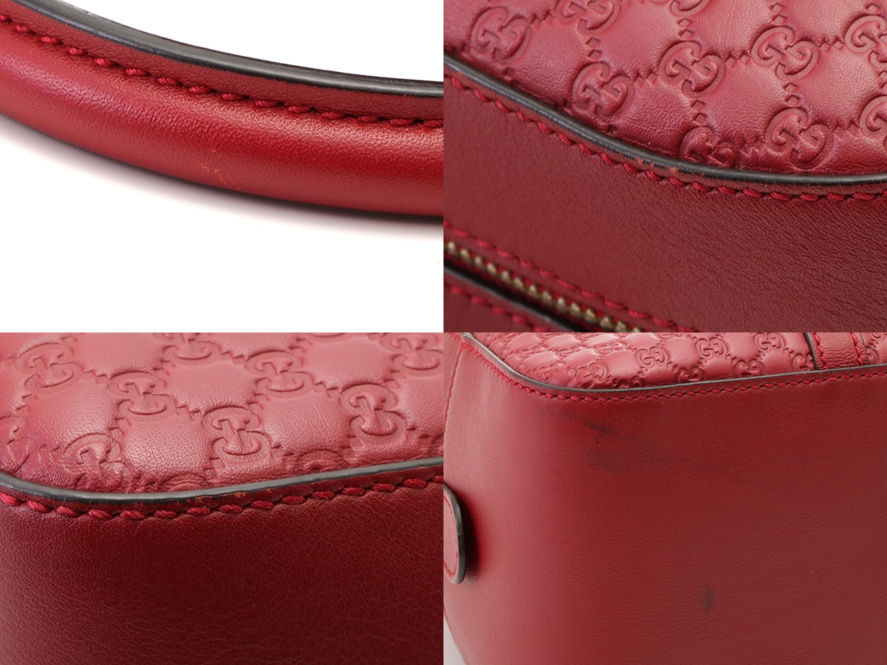 ［ちか］⭐️送料込み⭐️美品 Camicia ＋スタンド軽量Bag赤 グッチグッチ アディダスコラボ 茶 ゴールド金具 レディース PVC