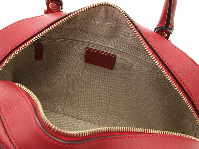 GUCCI グッチ マイクログッチシマ 2Wayショルダー レッド 510286