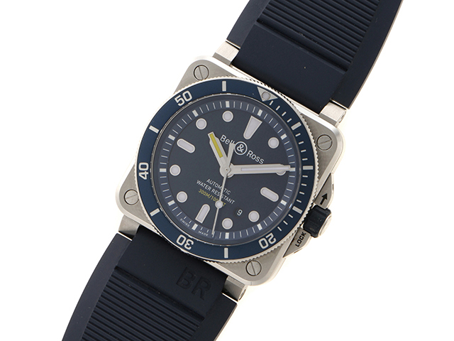 BELL&ROSS ベル&ロス BR03-92 Diver BR03-92 ダイバー 3.5 BR0392-D-BU