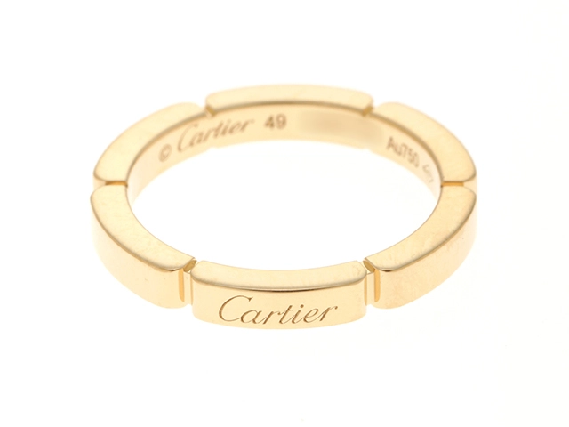 Cartier カルティエ マイヨンパンテールリング YG イエローゴールド ...