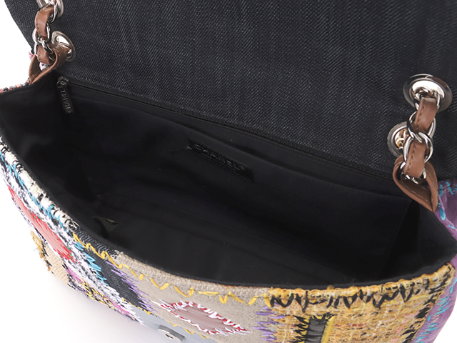 ネット限定】 CHANEL シャネル パッチワーク チェーンショルダー
