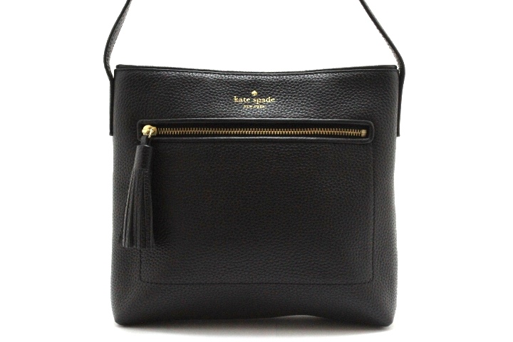 レザー【極美品✨️】♤kate spade♠︎タッセル ショルダーバッグ