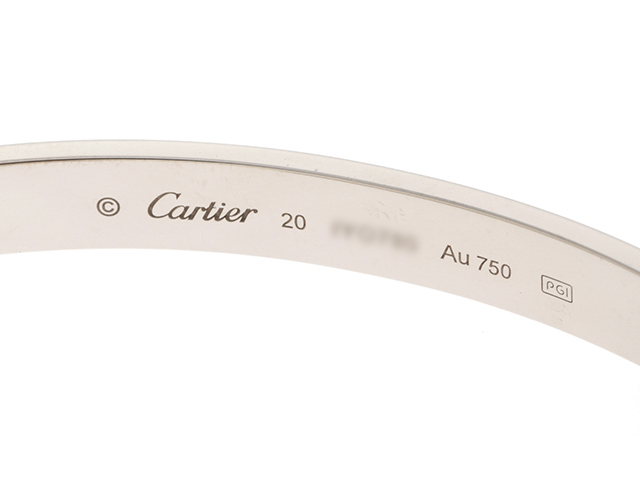 Cartier カルティエ ラブオープンブレスレット ラブブレス バングル ...