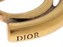 Dior ディオール アクセサリー ピアス 30 MONTAIGNE フープピアス メタル 2143200443289 【200】