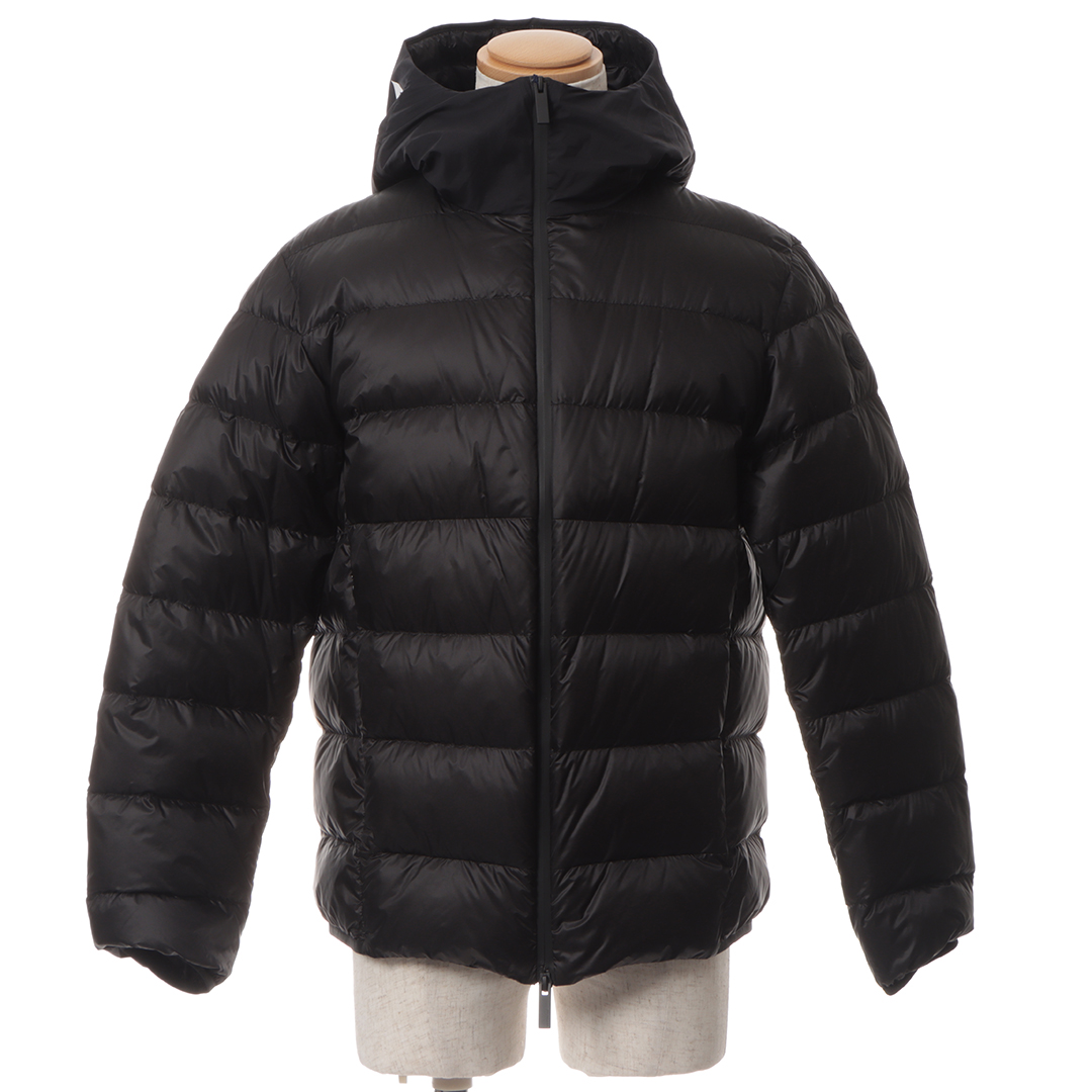 MONCLER　モンクレール　ライトダウンジャケット　PROVINS　メンズ 2　ブラック　ナイロン　参考定価 \209,000　 （2143200445009）　【432】