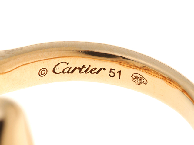 Cartier　カルティエ　クラッシュドゥリング　ピンクゴールド　15.9g　11号　N4777200　2143200447065　【432】