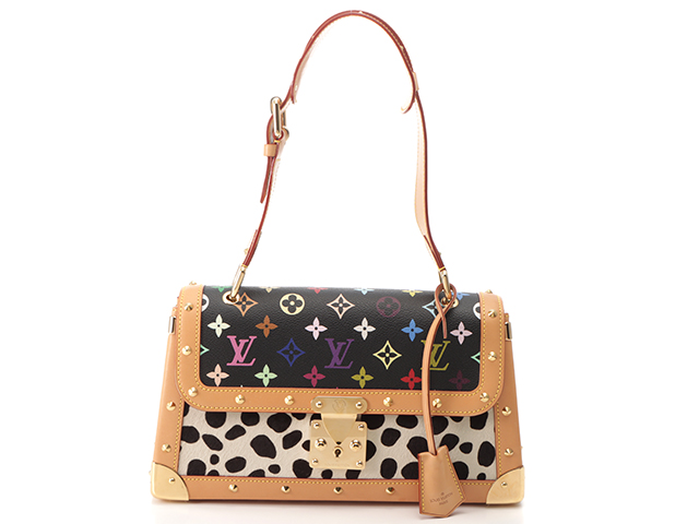 ルイヴィトン　ハラコ　リメイク　27cm LOUIS VUITTON ルイヴィトン サックダルメシアン マルチ/ハラコ