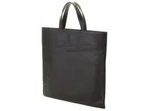 ロエベ トートバッグ アナグラム 総柄 ブラック PVC レザー 革 カジュアル 普段使い レディース メンズ 女性 男性 LOEWE tote bag pvc black