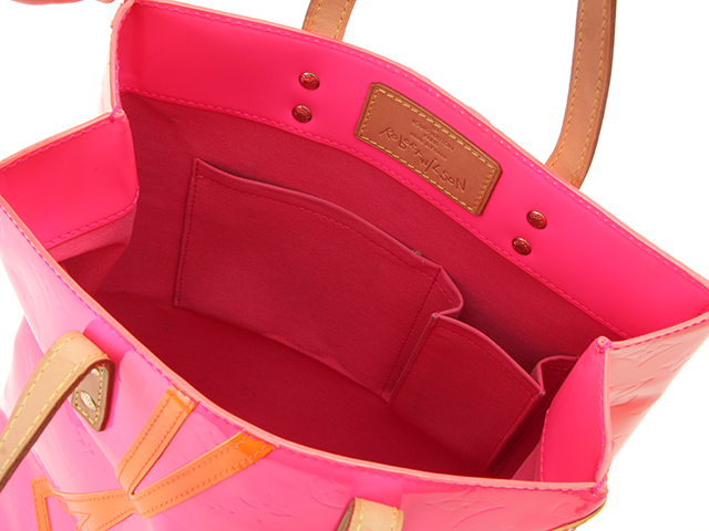 ルイ・ヴィトン リードMM ヴェルニ・フルオ ローズ M91900 レディース