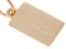 Cartier　カルティエ　インゴットチャーム　トップ　K18イエローゴールド　ダイヤモンド　1Ｐ　【430】　2143200468664