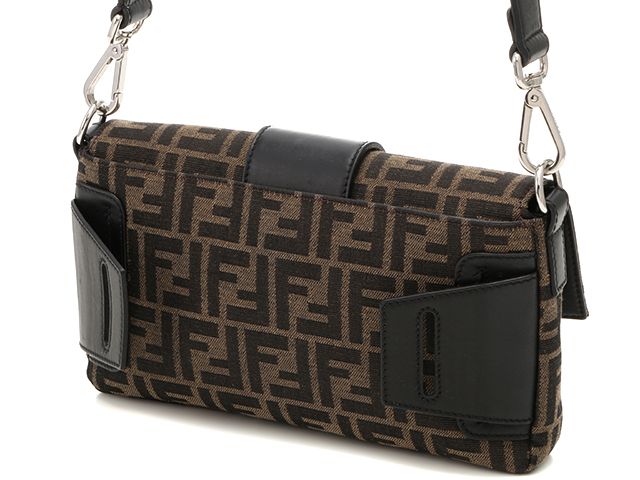 FENDI 　バゲット　フォンバッグ FENDI】フェンディ『バゲット FFジャガード ファブリック バッグ