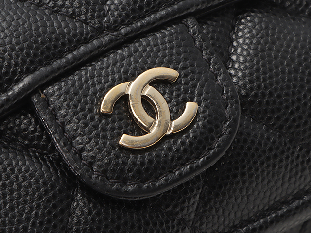 CHANEL シャネル 財布 マトラッセ コンパクト財布 3つ折り財布 CHANEL シャネル 財布 マトラッセ コンパクト財布 3つ折り財布