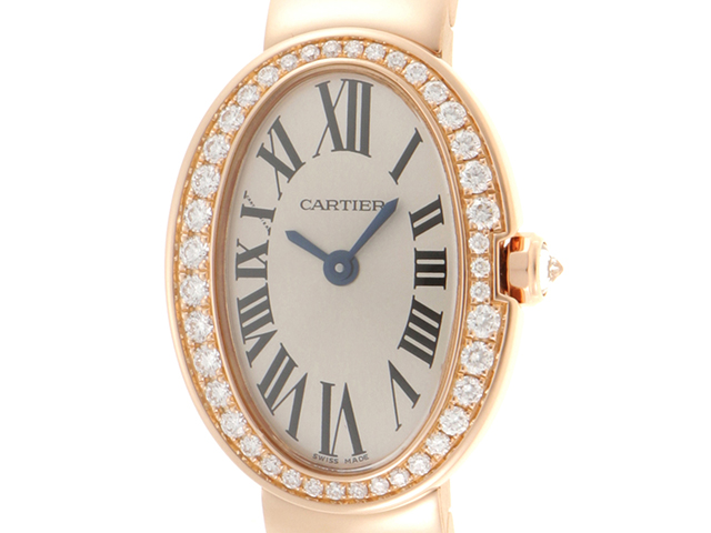 Cartier カルティエ ミニベニュワール ダイヤベゼル WB520026