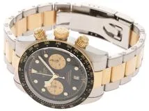TUDOR チューダー　ブラック ベイ クロノ S&G　79363N　YG/SS　ブラック文字盤　自動巻き　200m防水【436】2144000229394