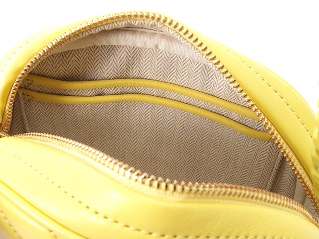 Tory Burch イエローバケットバッグ TORY BURCH トリーバーチ KIRA CHEVRON QUILTショルダーバッグ 82284