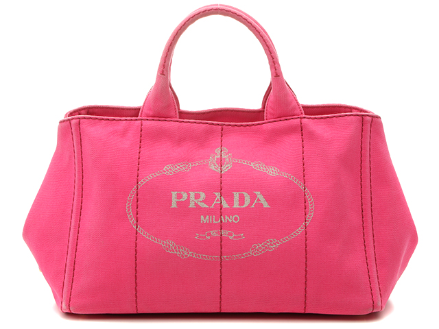 PRADA プラダ カナパ ピンク Mサイズ bracaraaugusta.com