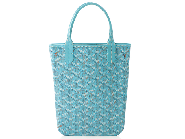 GOYARD　ゴヤール　ポワティエ　ターコイズ　ＰＶＣ/カーフ【472】RKT