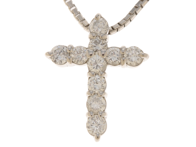 【ノンブランドジュエリー】クロスネックレス Pｔ850 JEWELRY ノンブランドジュエリー クロスネックレス PT850/PT900