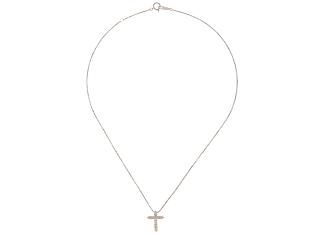 JEWELRY ノンブランドジュエリー クロスネックレス PT850/PT900