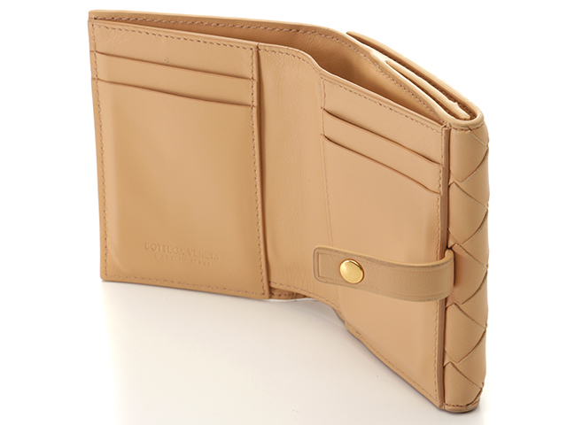 BOTTEGA VENETA ボッテガヴェネタ イントレチャートWホック財布
