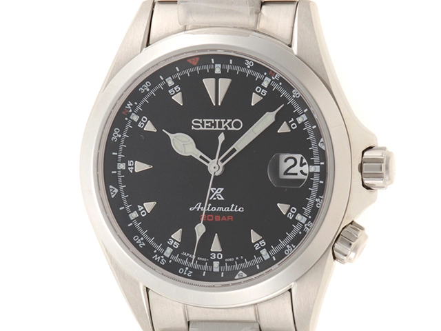 セイコー SEIKO 腕時計 メンズ SBDC087 プロスペックス アルピニスト ALPINIST 自動巻き（6R35/手巻き付） ブラックxシルバー アナログ表示