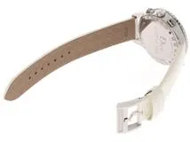 正規品2024質屋鑑定品 Dior クリスチャンディオール CD114313 クロノグラフ ダイヤクリスタルベゼル ボーイズ クオーツ腕時計 電池交換済 クリスチャン・ディオール