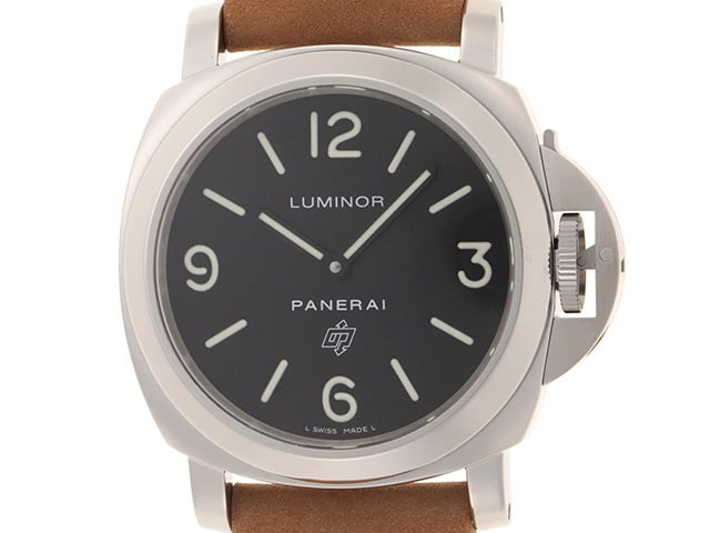 PANERAI パネライ メンズ 手巻き ルミノール ベース LOGO PAM00000 ...