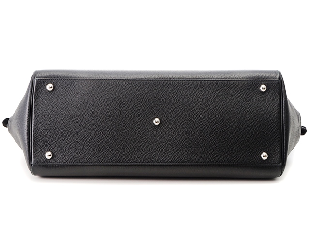 HERMES エルメス ソルド品 パリボンベイ40 ブラック/SV金具 □J