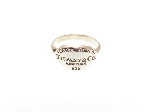 TIFFANY&CO ティファニー 貴金属 リング 指輪 リターントゥオーバル