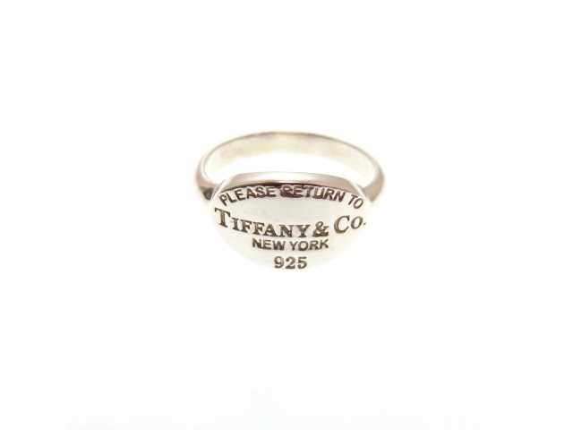 TIFFANY&CO ティファニー 貴金属 リング 指輪 リターントゥオーバル