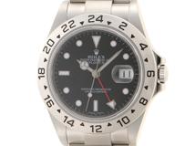 M番　ROLEX　ロレックス　エクスプローラーⅡ　16570　自動巻き　SS　メンズ　ブラック【430】2143200507929