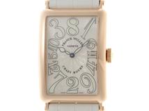 FRANCK　MULLER  フランク　ミュラー　ロングアイランド・クレイジーアワーズ　1200CH　アリゲーター/18Kローズゴールド　メンズ　自動巻き2143200508315【432】