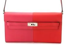 HERMES エルメス ケリートゥーゴー カザック ルージュクー ローズ  