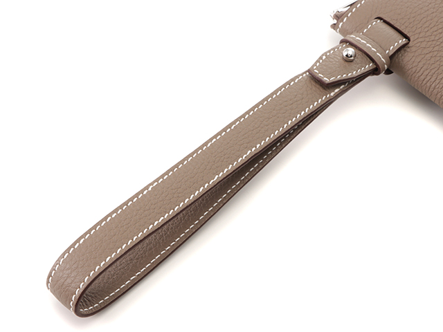 HERMES エルメス カバヴェルティーキ24 エトゥープ/SV金具 展示 HERMES エルメス カバヴェルティーキ24 エトゥープ/SV金具 展示