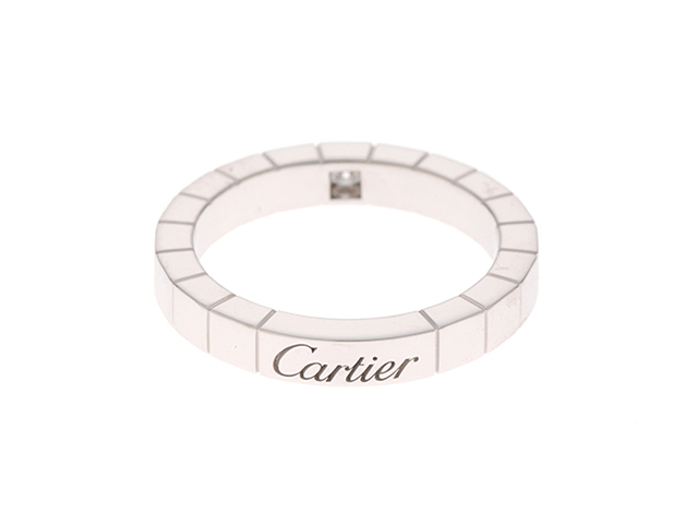 Cartier カルティエ ラニエールリング K18 B4058700 ホワイト 